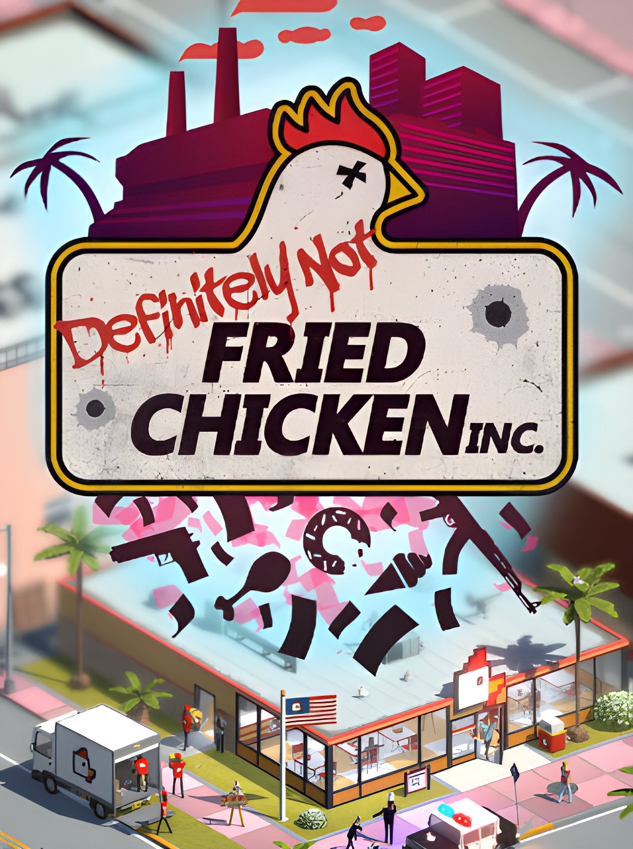 Definitely Not Fried Chicken (PC) - Steam Key - GLOBAL