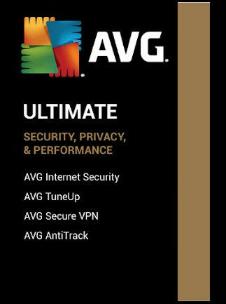 AVG Ultimate + VPN (1 Device, 1 Year) | PC | GLOBAL