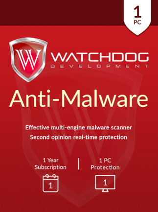 Watchdog Anti-Malware 3 PC 2 Years - Key - GLOBAL