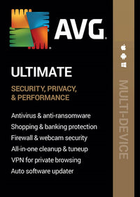 AVG Ultimate Multi-Device + VPN (10 Devices, 3 Years)