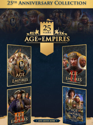 Age of Empires 25th Anniversary Collection (PC) - Steam Key - GLOBAL