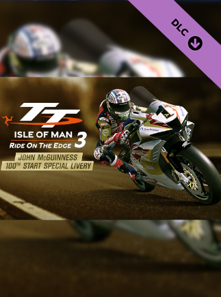 TT Isle Of Man 3 - John McGuinness 100th Start Special Livery | PC: Steam | GLOBAL