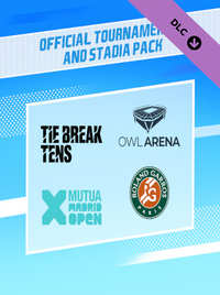 Tennis World Tour 2: Official Tournaments and Stadia Pack