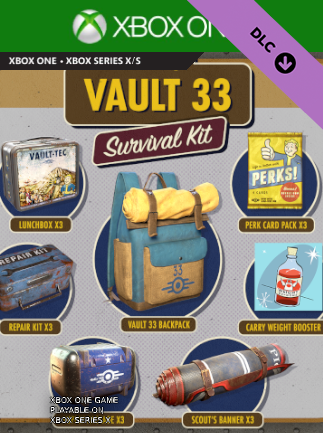 Fallout 76 - Vault 33 Survival Kit | XBOX | GLOBAL