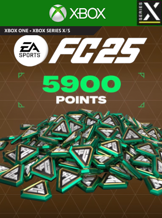 EA Sports FC 25 Ultimate Team 5900 FC Points - Xbox Live Key - GLOBAL