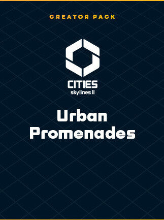 Cities: Skylines II - Creator Pack: Urban Promenades