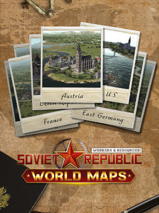 Workers & Resources: Soviet Republic - World Maps