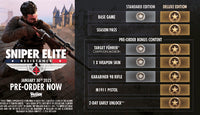 Sniper Elite: Resistance - Pre order Bonus