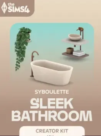 The Sims: 4 Sleek Bathroom Kit