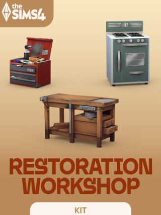 The Sims 4: Restoration Workshop Kit