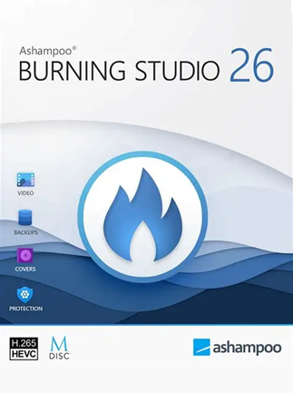 Ashampoo Burning Studio 26 (PC) (1 Device, Lifetime)  - Ashampoo Key - GLOBAL