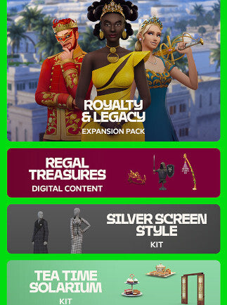 The Sims 4 Royalty & Legacy DLC (Xbox Series X/S) - Xbox Live Key - Global