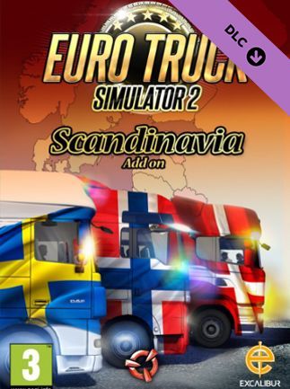 Euro Truck Simulator 2 - Scandinavia | PC: Steam Gift | GLOBAL