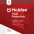 McAfee Total Protection 1 Device 3 Years Multidevice Key GLOBAL