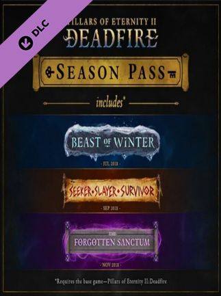 Pillars of Eternity II: Deadfire - Season Pass Steam Key - EUROPE