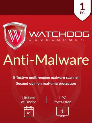 Watchdog Anti-Malware 1 PC 1 Year - GLOBAL