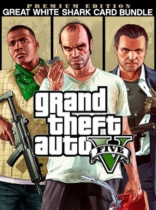 Grand Theft Auto V Enhanced & Great White Shark Card Bundle | PC Microsoft Store | EUROPE RESTRICTED