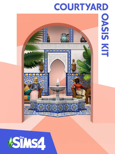 The Sims 4 Courtyard Oasis Kit | PC: EA App | GLOBAL