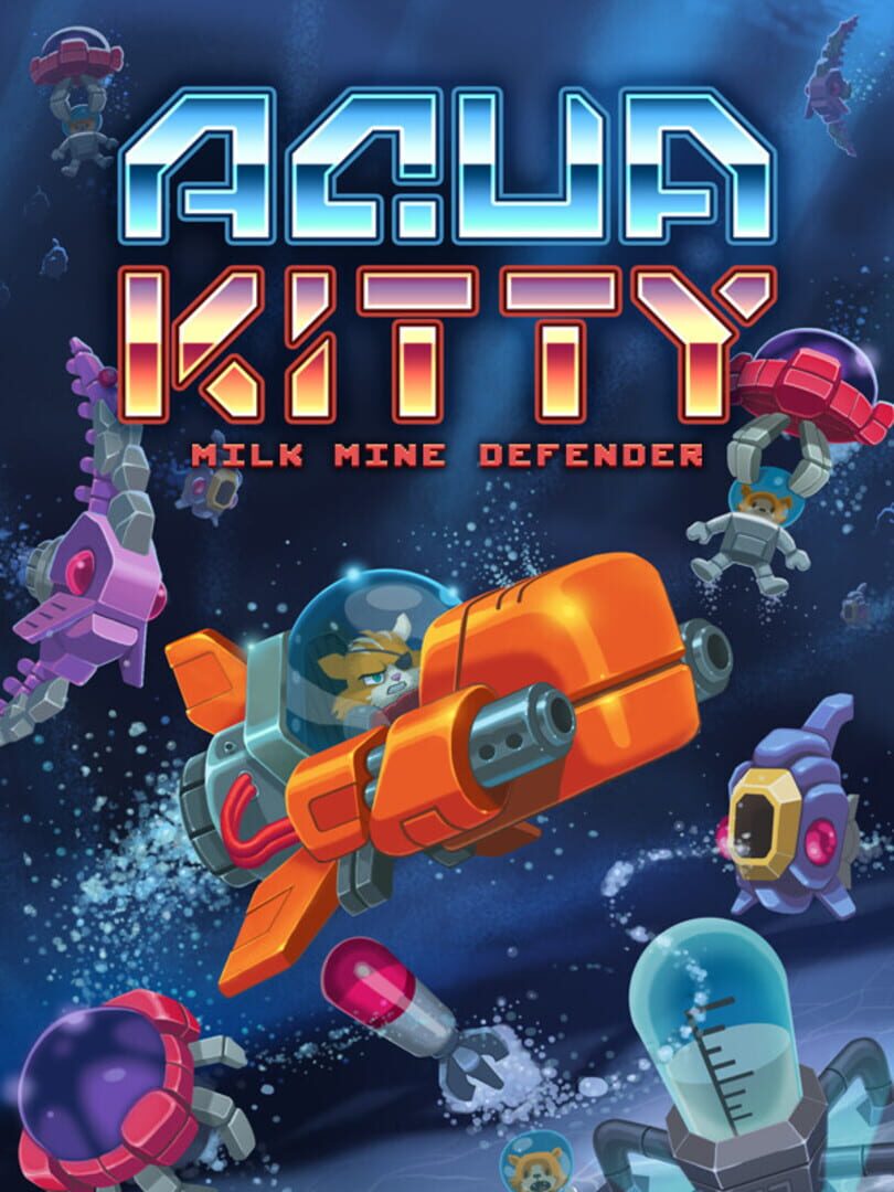 Aqua Kitty - Milk Mine Defender
