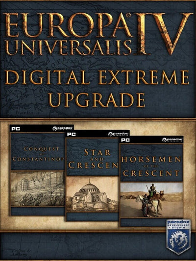 Europa Universalis IV: Digital Upgrade Pack | Extreme Edition | PC: Steam | GLOBAL